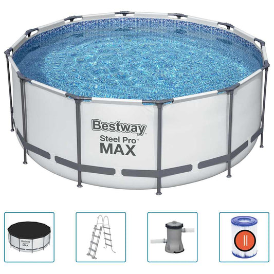 Bestway Bazénový Set Steel Pro Max Kruhový 366 X 122 Cm