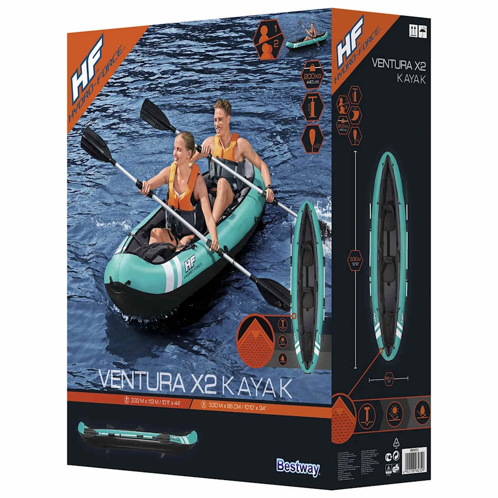 Bestway Hydro-Force Kajak Ventura X2 330 X 86 Cm