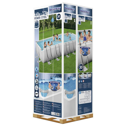 Bestway Nadzemní Bazén Power Steel Obdélníkový 19281 L