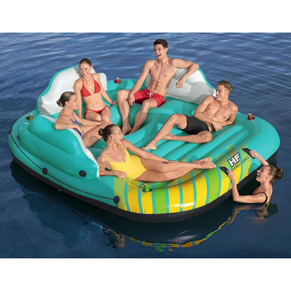 Bestway Nafukovací Ostrov Pro 5 Osob Sunny Lounge 291 X 265 X 83 Cm