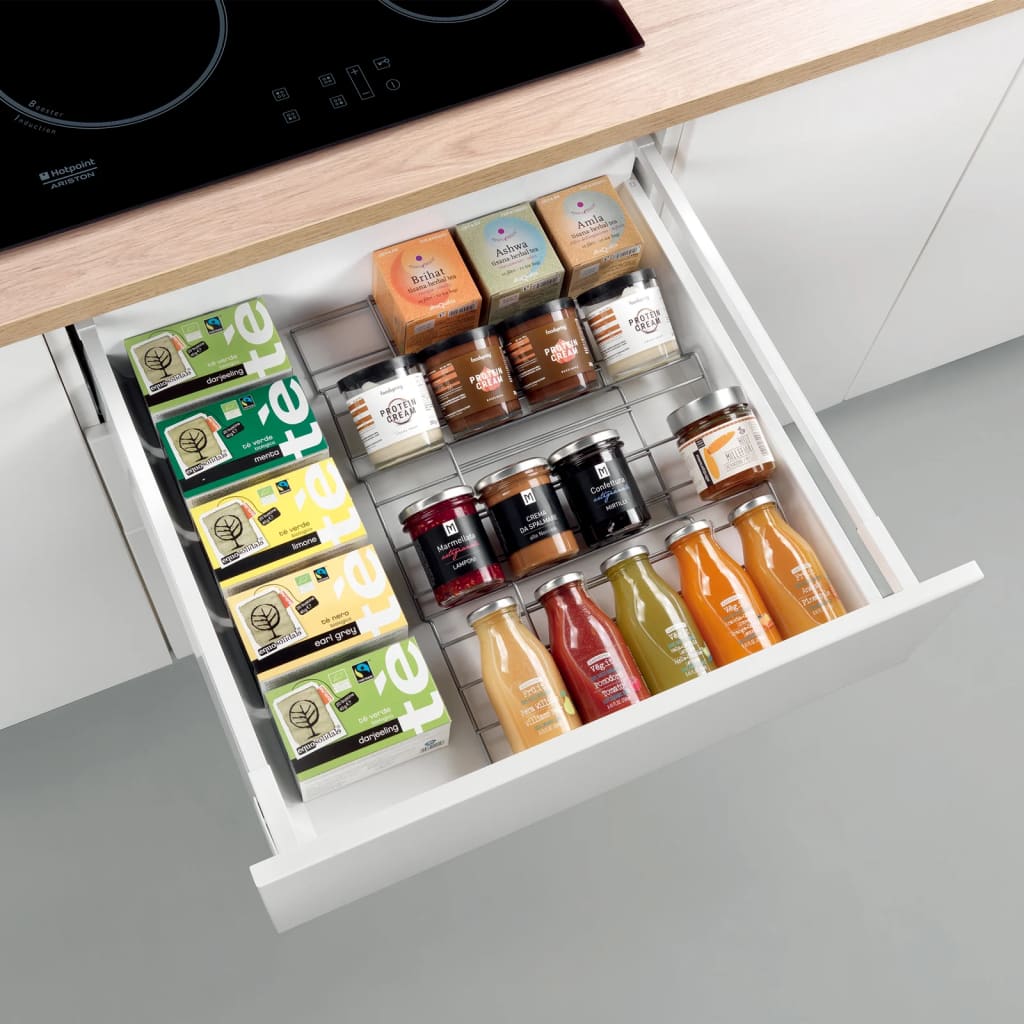 Metaltex 4Patrové Výsuvné Regály Na Kořenky X-Pand 2 Ks