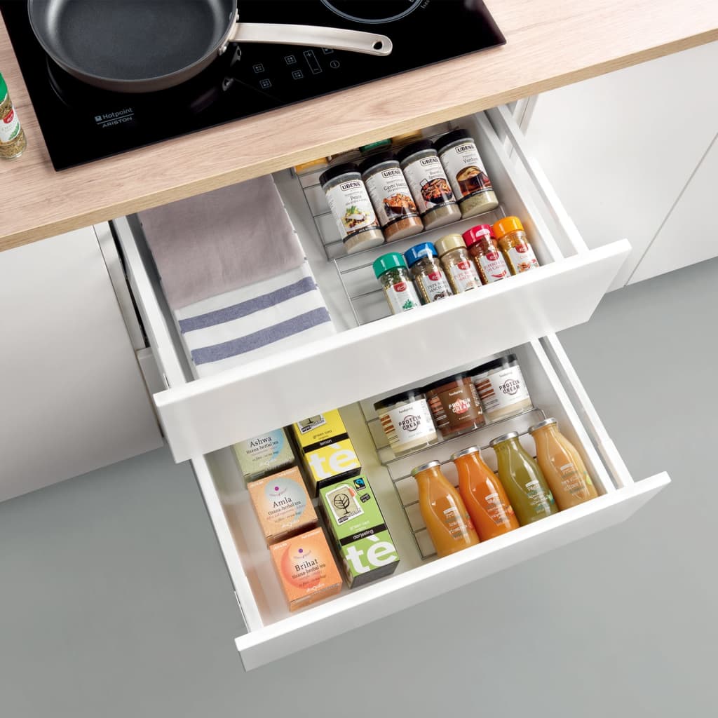 Metaltex 4Patrové Výsuvné Regály Na Kořenky X-Pand 2 Ks