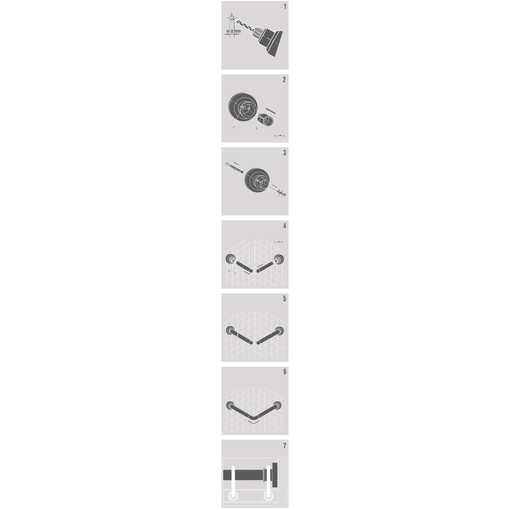 Sealskin Tyč Na Sprchový Závěs Combi Chrome