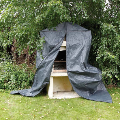 Nature Ochranná Plachta Pro Zděný Gril 253 X 128 X 80 Cm