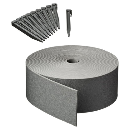 Nature Sada Zahradního Travního Lemu A Hrotů Šedá