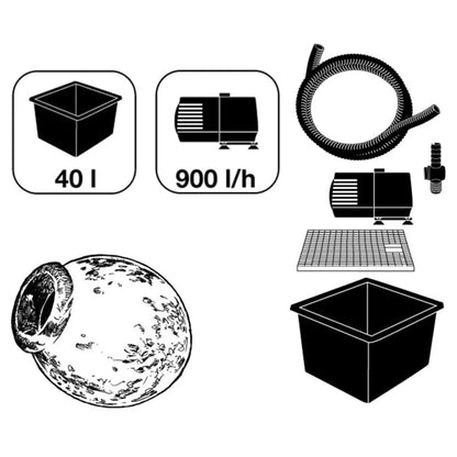 Ubbink Vodní Prvek Oranžový 1308280