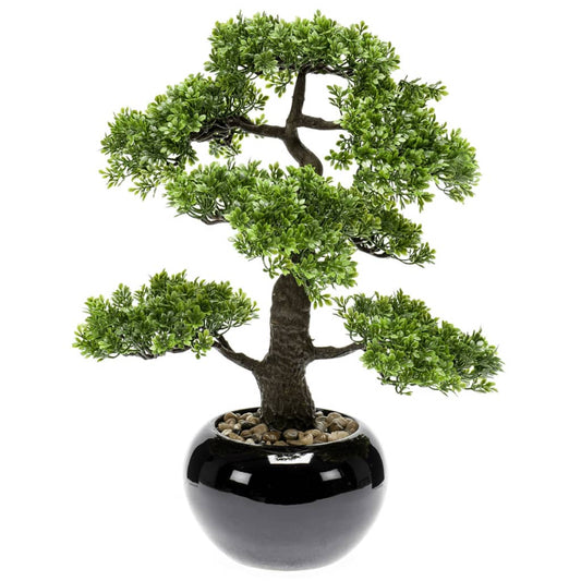 Emerald Umělý Fíkus Mini Bonsai Zelený 47 Cm 420006