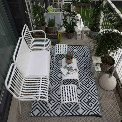 Esschert Design Venkovní Koberec 120 X 186 Cm Grafika Oc21