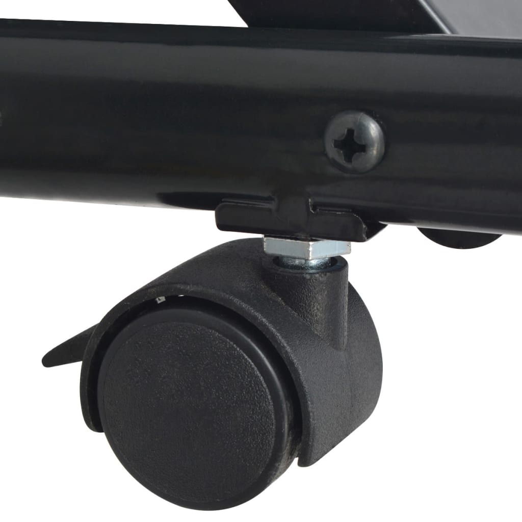 Stojan Na Časopisy 47X40X134 Cm Černobílý A4