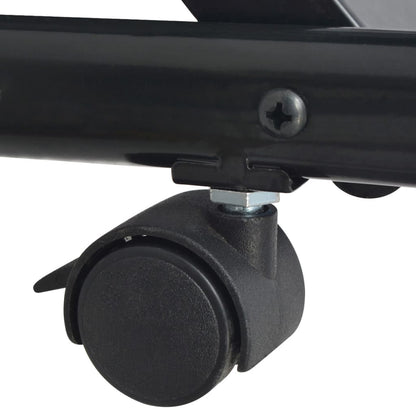 Stojan Na Časopisy 47X40X134 Cm Černobílý A4