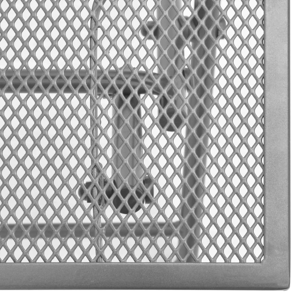 Zahradní Lehátka 2 Ks Se Stolkem Ocelová Antracitová