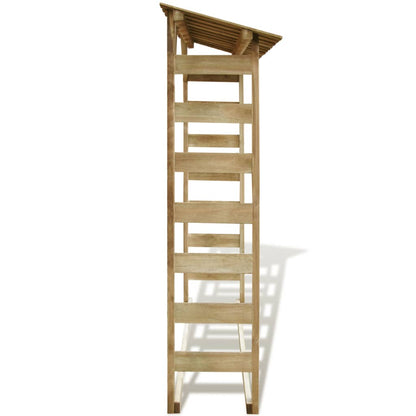 Přístřešek Na Dříví Impregnovaná Borovice