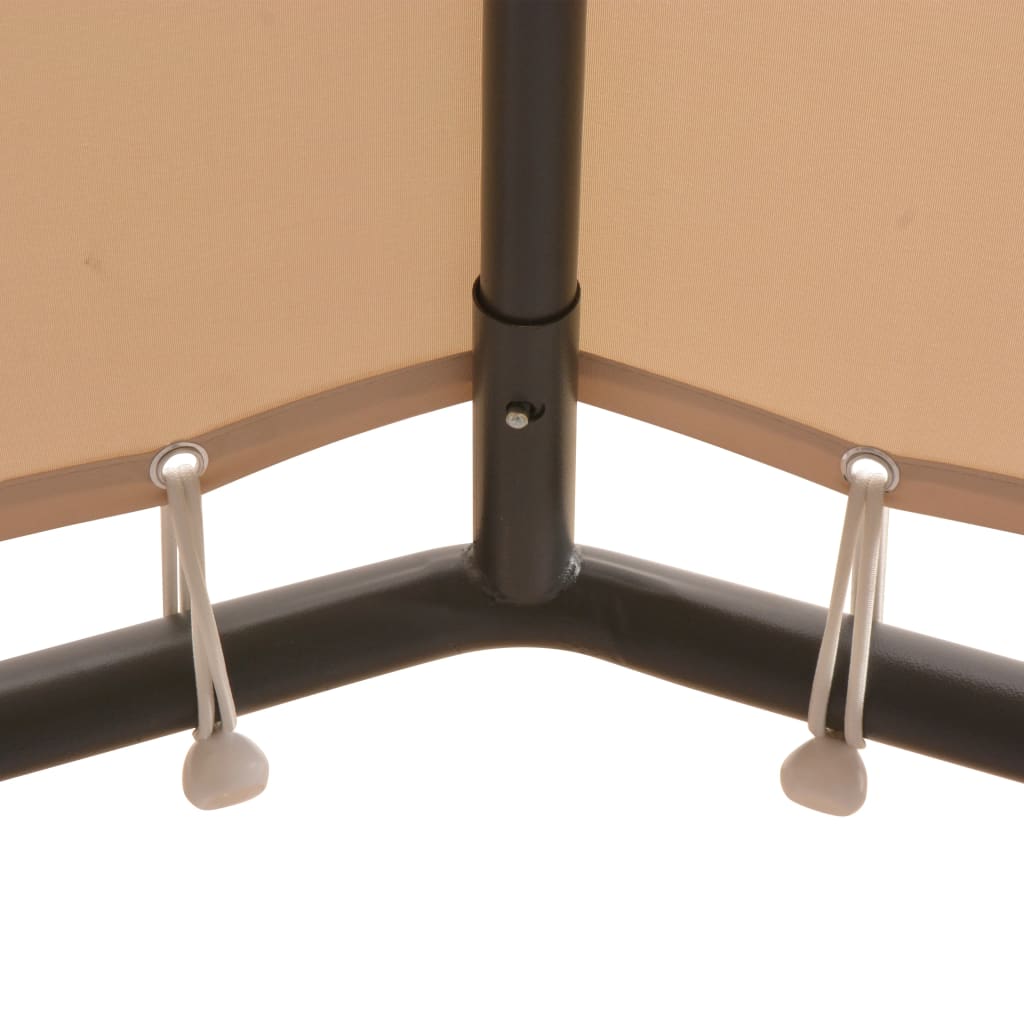 Zahradní Altán Ocel Béžový