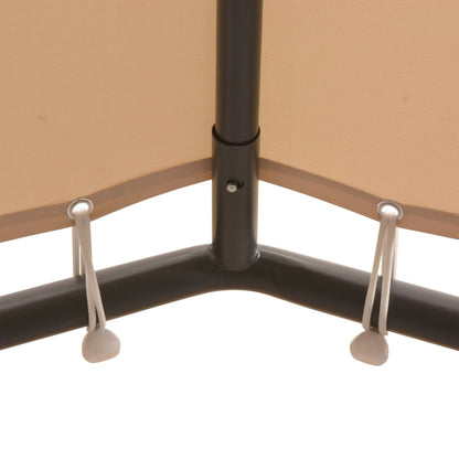 Zahradní Altán Ocel Béžový