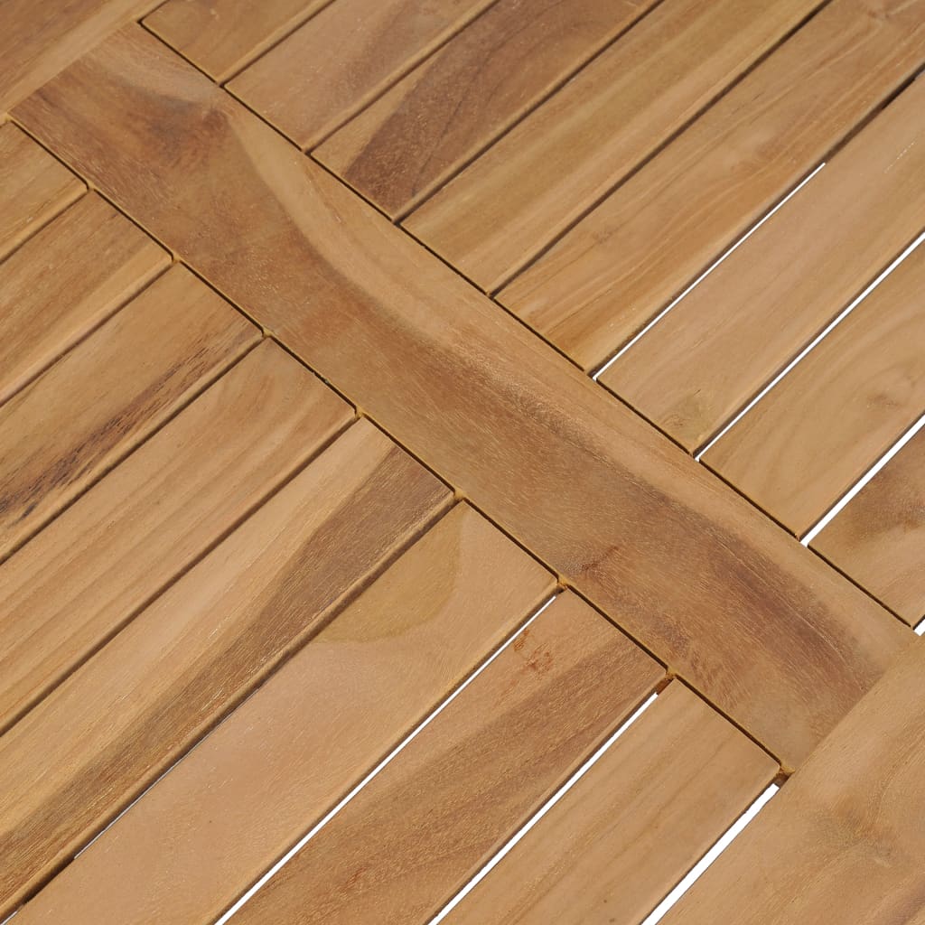 Konferenční Stolek Teak 90 X 50 X 45 Cm