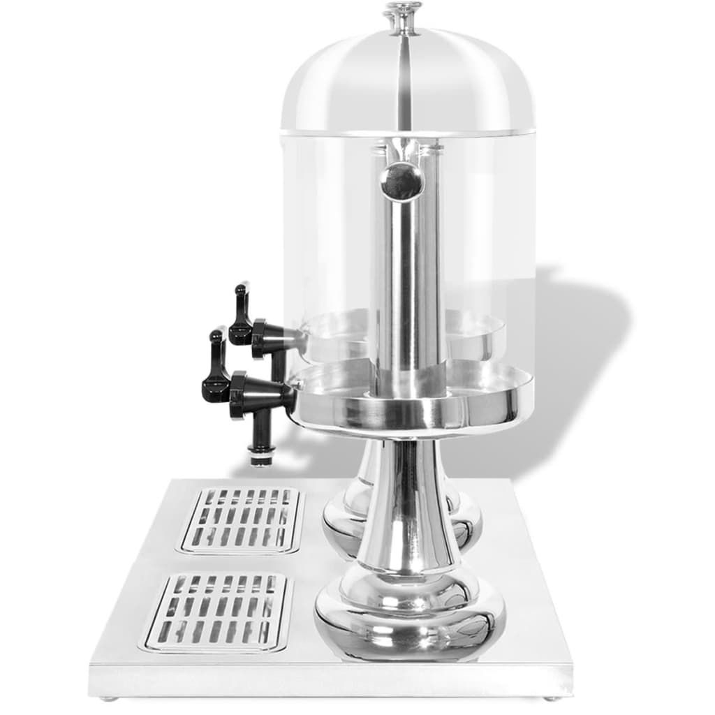 Dvojitý Dávkovač Na Džus, Nerezová Ocel 2 X 8 L