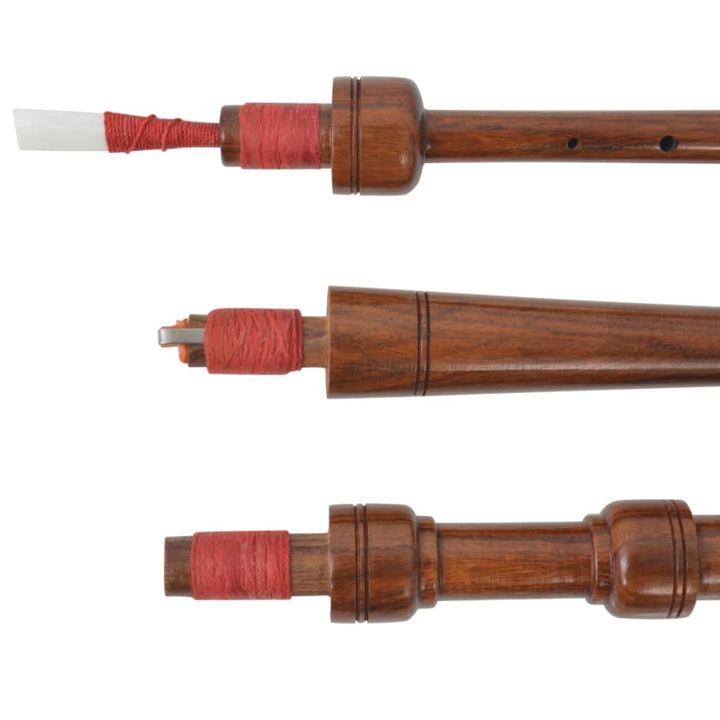 Dětské Skotské Dudy Horalské Červený Tartan Royal Steward