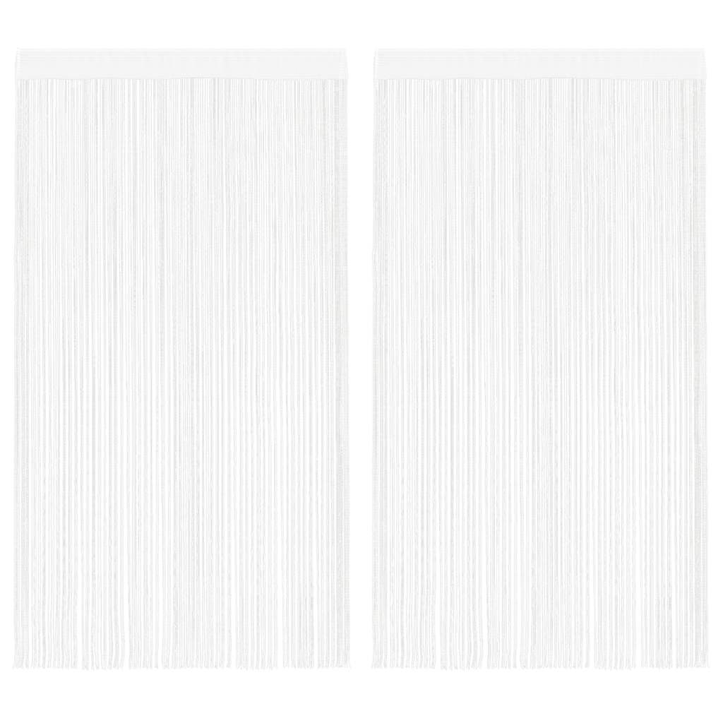 Provázkové Záclony, 2 Ks, 100X250 Cm,