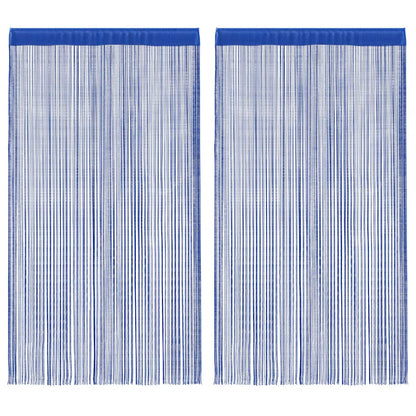 Provázkové Záclony, 2 Ks, 100X250 Cm,