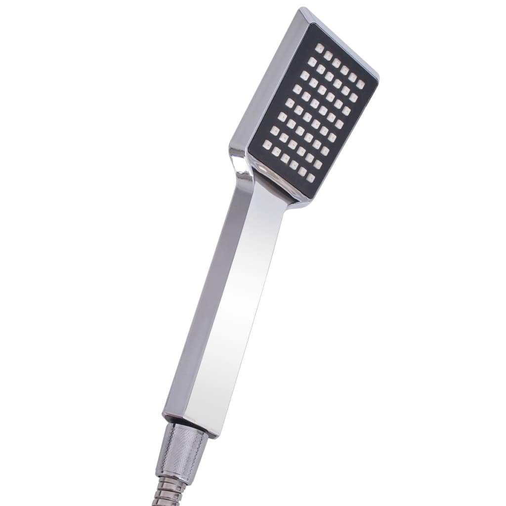 Sprchový Panel Set Sklo Hnědý Zelená