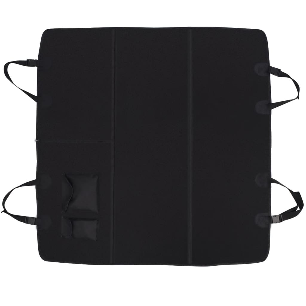 Chránič Na Zadní Sedačku Pro Domácí Mazlíčky 148X142 Cm Černý