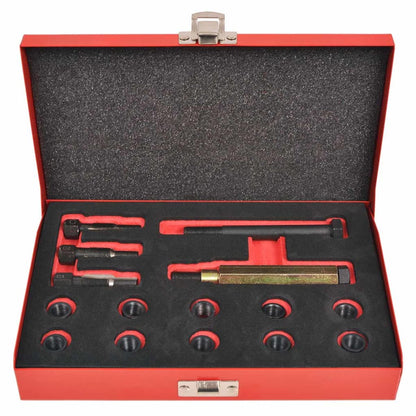 Sada Na Opravu Závitů Žhavících Svíček 15 Kusů M10 X 1,0 Mm