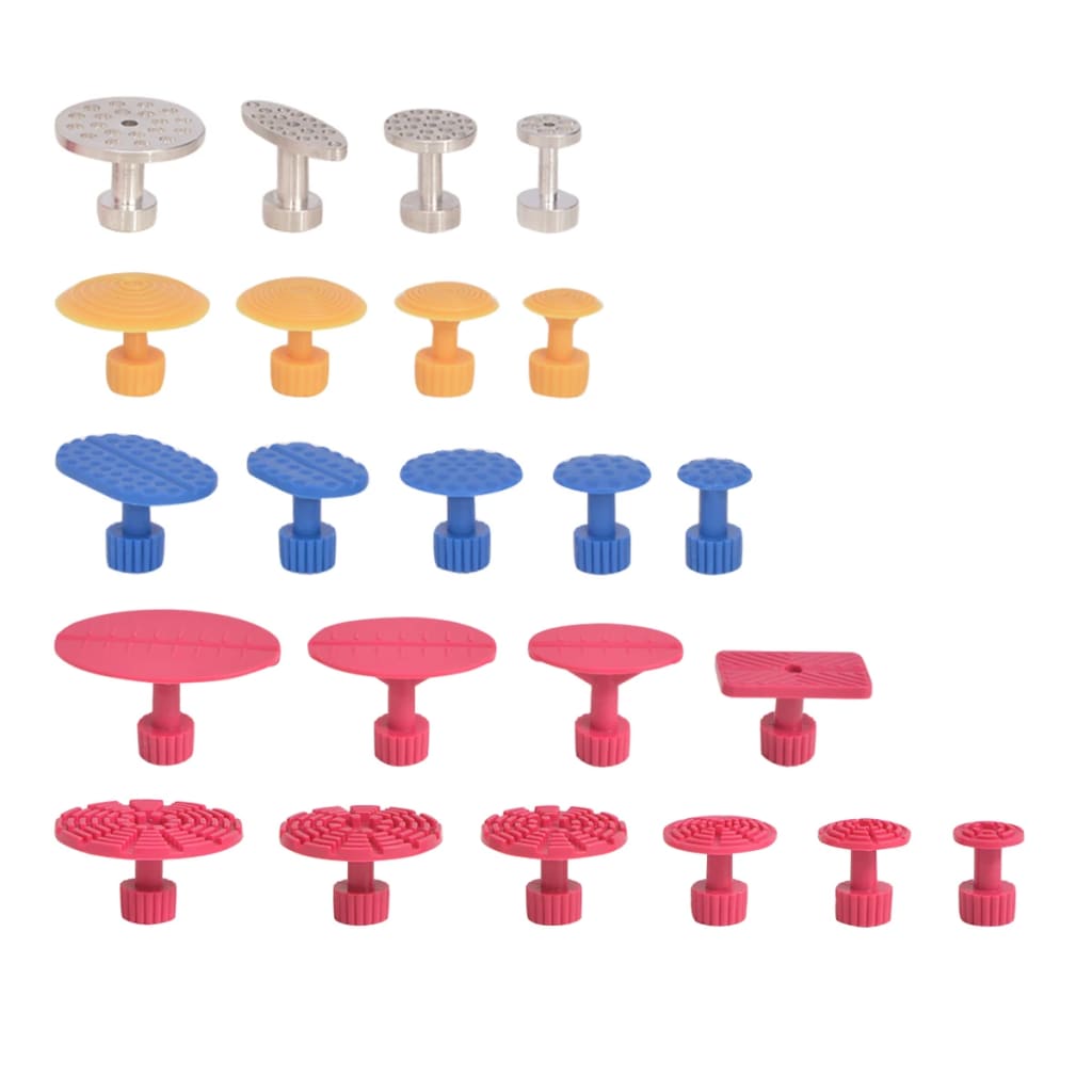 24Dílná Sada Pdr Vytahováku Promáčklin, Nerezová Ocel