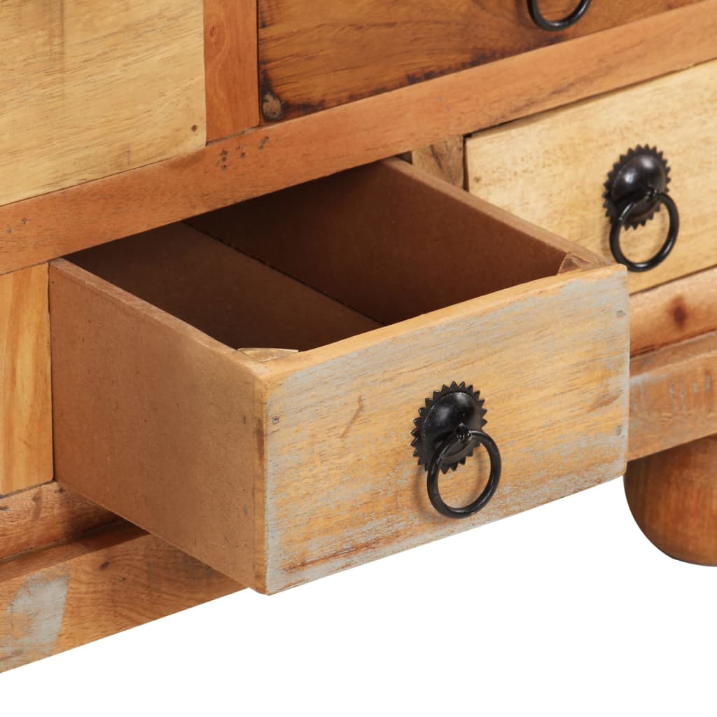 Konferenční Stolek Recyklované Dřevo 70 X 70 X 38 Cm