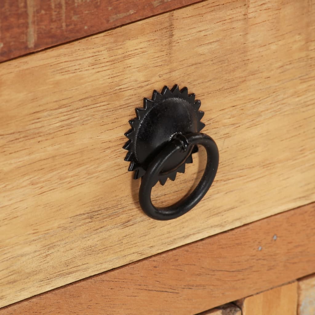 Konferenční Stolek Recyklované Dřevo 70 X 70 X 38 Cm