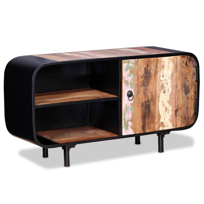 Tv Stolek 90 X 30 X 48 Cm Hrubé Mangovníkové Dřevo