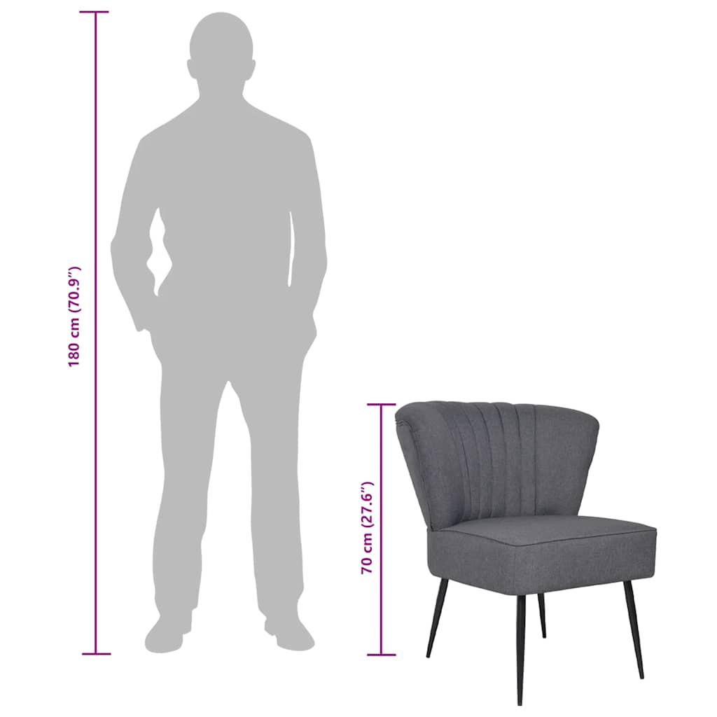 Koktejlová Židle Textil