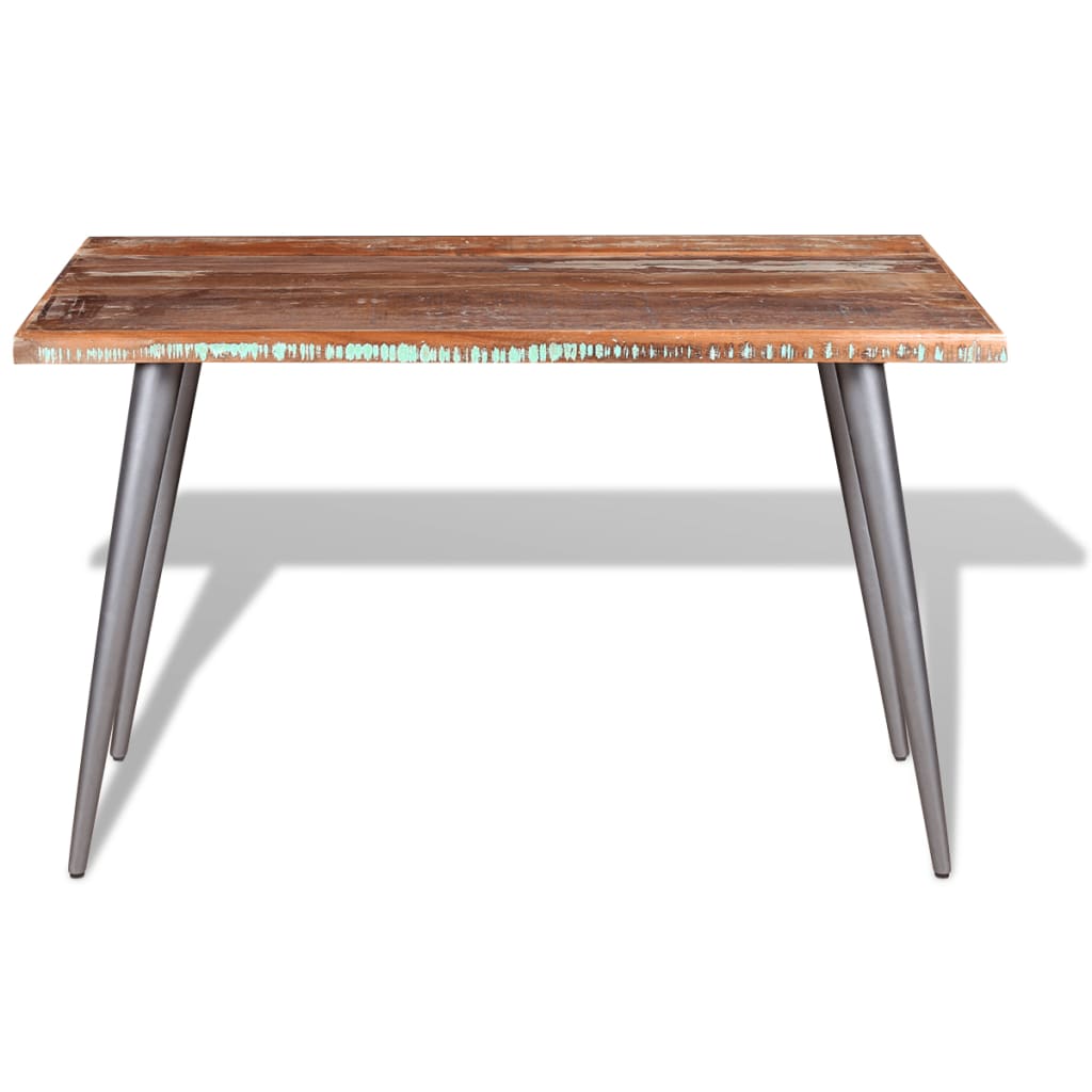 Jídelní Stůl Masivní Recyklované Dřevo 120 X 60 X 76 Cm