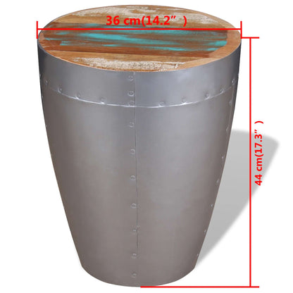 Stolička Aviator Masivní Recyklované Dřevo