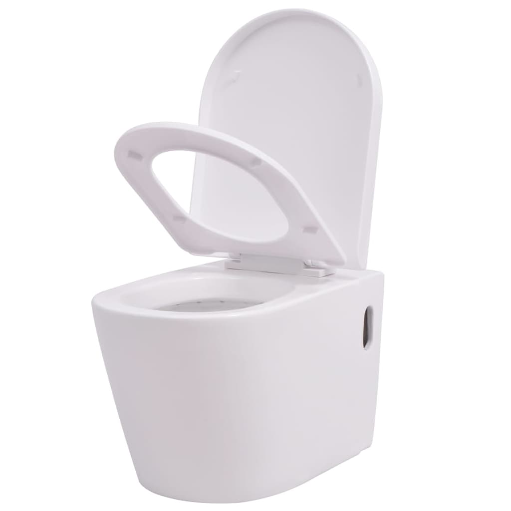 Závěsné Wc Keramické Bílé