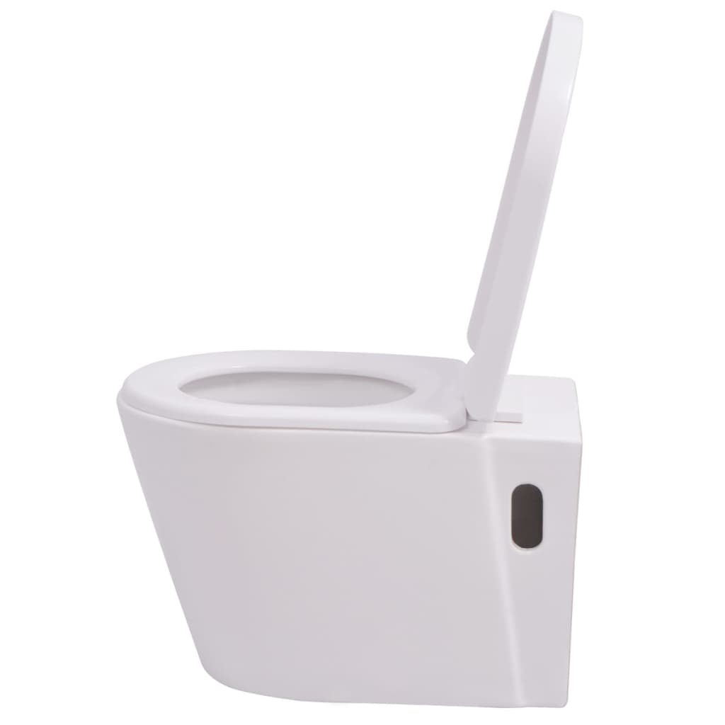 Závěsné Wc Keramické Bílé
