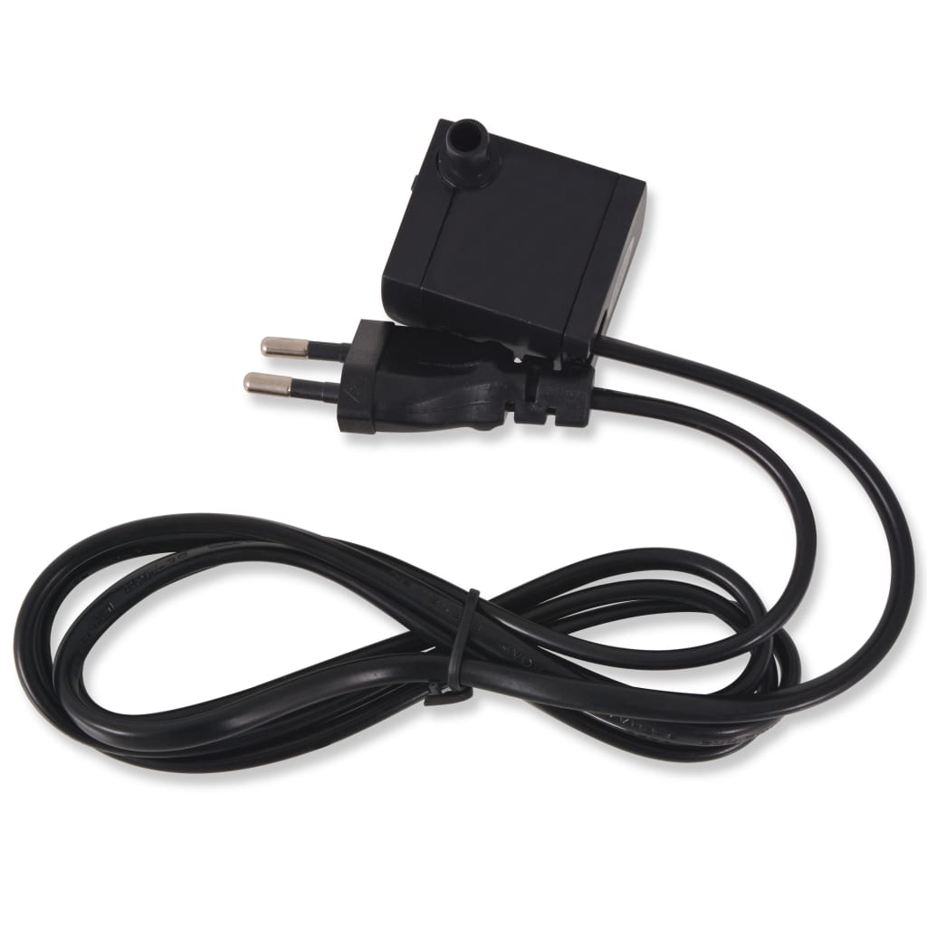 Interiérová Fontána S Pumpou, Polyresin Zelená