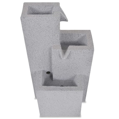 Interiérová Fontána S Led Osvětlením, Polyresin