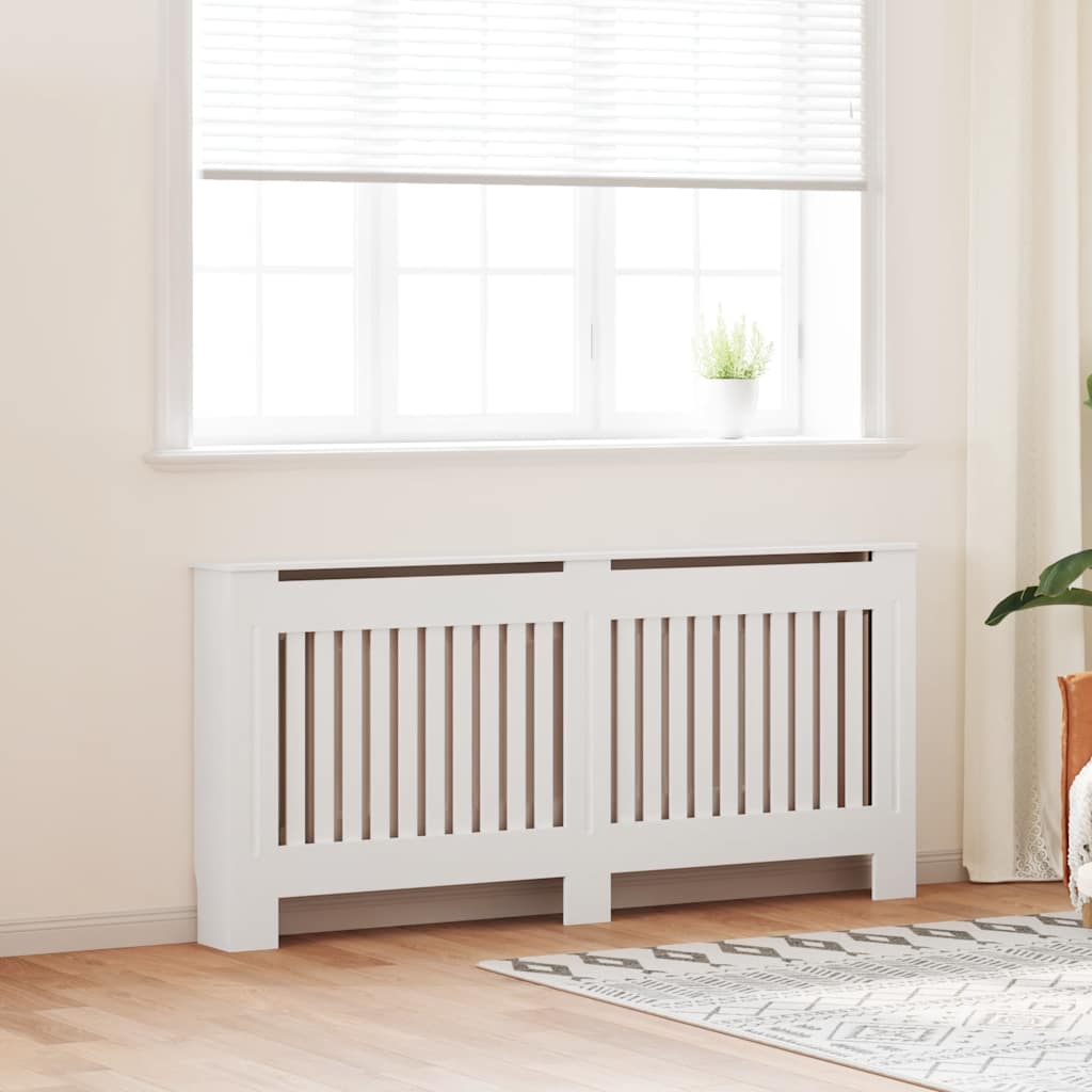 Bílý Kryt Z Mdf Na Radiátor, 112 Cm