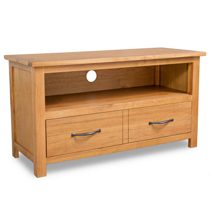 Tv Stolek 90 X 35 X 48 Cm Masivní Dubové Dřevo