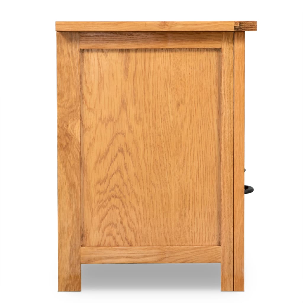 Tv Stolek 90 X 35 X 48 Cm Masivní Dubové Dřevo