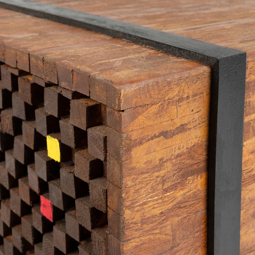 Odkládací Stolek, Teak, 60X60X38 Cm