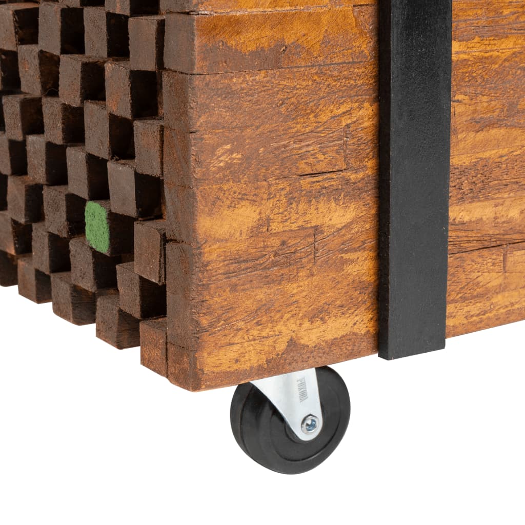 Odkládací Stolek, Teak, 60X60X38 Cm