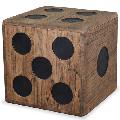 Úložný Box Mindi Dřevo 40 X 40 X 40 Cm Design Hrací Kostky