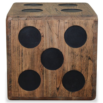 Úložný Box Mindi Dřevo 40 X 40 X 40 Cm Design Hrací Kostky