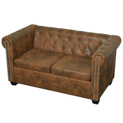 Chesterfield Sada 2Místné A 3Místné Pohovky