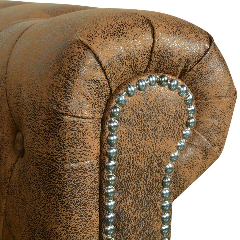 Chesterfield Sada 2Místné A 3Místné Pohovky