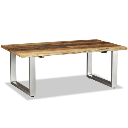 Konferenční Stolek Masivní Recyklované Dřevo 100 X 60 X 38 Cm