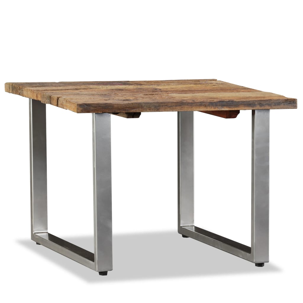 Konferenční Stůl Masivní Recyklované Dřevo 55 X 55 X 40 Cm