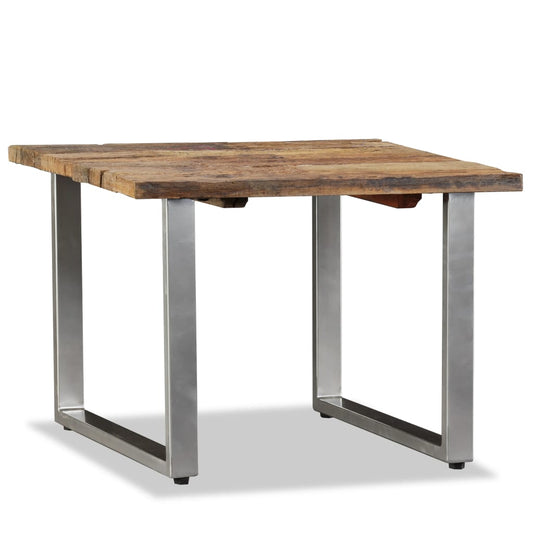 Konferenční Stůl Masivní Recyklované Dřevo 55 X 55 X 40 Cm