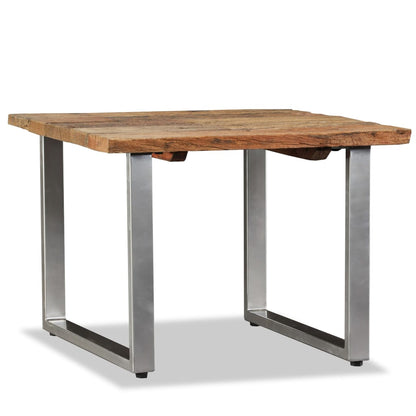 Konferenční Stůl Masivní Recyklované Dřevo 55 X 55 X 40 Cm